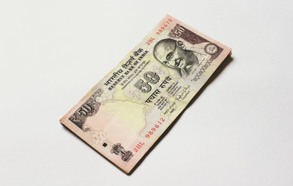 Indian rupee notes for Punjab property tax payment