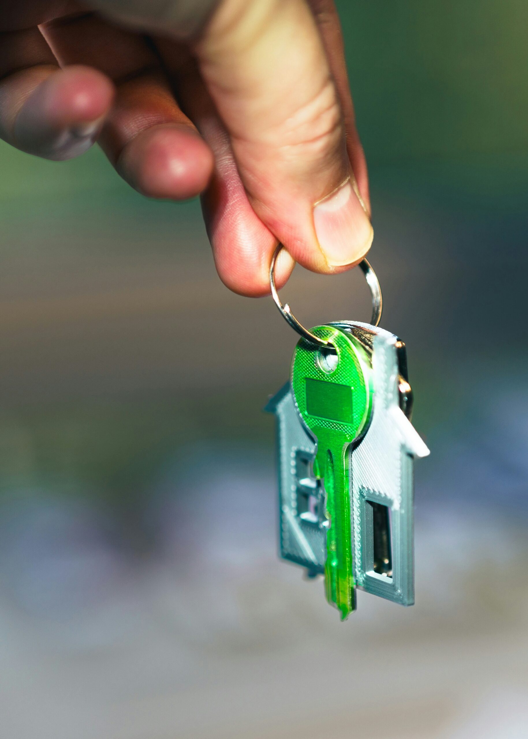 Handing over house keys, the outcome the real estate ad funnel is built to produce