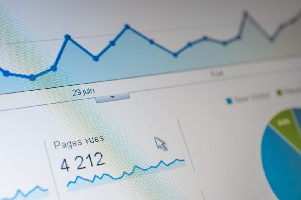 Campaign performance being reviewed to judge retargeting against site visits