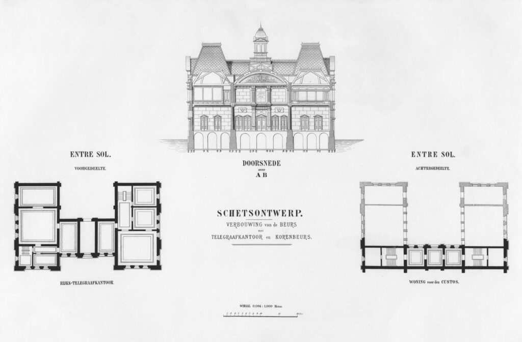 Comparing construction against the approved building drawings