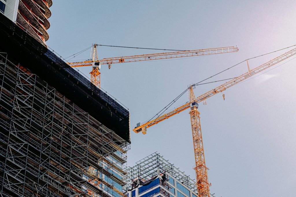 Builder site under construction that must file a Punjab RERA QPR
